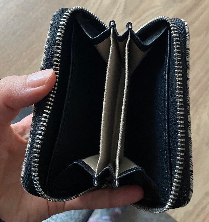 Stradivarius Nakışlı Gri Kadın Cüzdan - Görsel 3