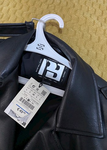 Siyah Deri Biker Ceket - Görsel 2