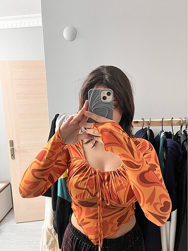 m Beden turuncu crop