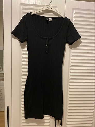 H&M siyah elbise