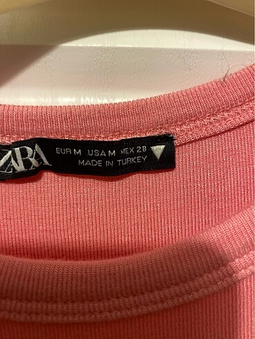 Zara Zara pembe crop