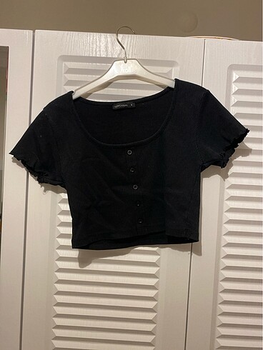Lcw siyah crop