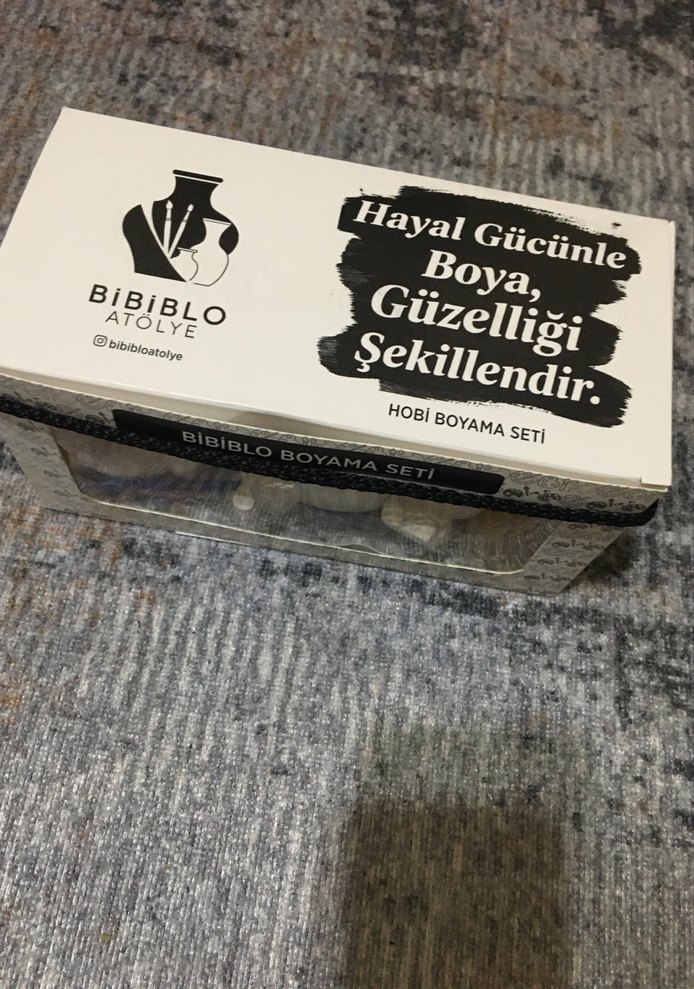 Boya Setli Beyaz Oyuncak Figürleri - Görsel 3