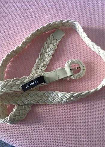 Beyaz Örgü Kemer - Görsel 4