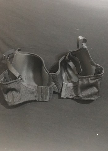 Siyah Minimalist Gotik Sütyen - Görsel 3