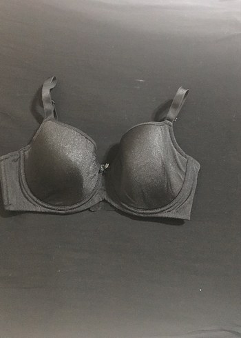 Siyah Minimalist Gotik Sütyen - Görsel 2