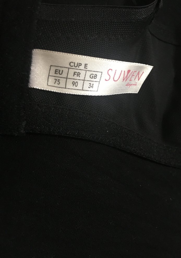 Siyah Minimalist Gotik Sütyen - Görsel 5