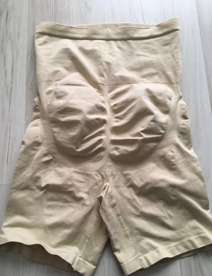 Bej Midi Hamile Şortu/ Korse - Görsel 2