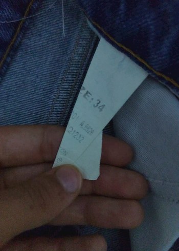 Kadın Mavi Jean - Görsel 3