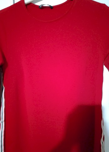 Kırmızı Kadın Tunik - Görsel 4