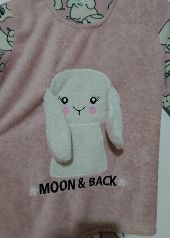 Pembe Peluş gecelik - Görsel 3