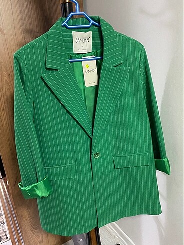 Diğer Yeşil blazer takım.