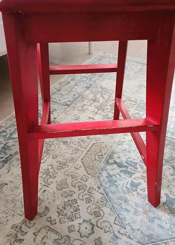 Ikea Kırmızı Çocuk Sandalyesi