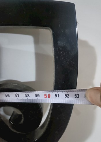 Beden siyah Renk Siyah Dekoratif Duvar Aynası