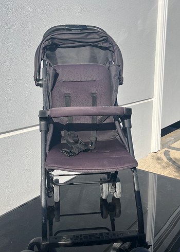 9- 36 kg Beden Siyah Bebek Arabası Hafif ve Katlanabilir
