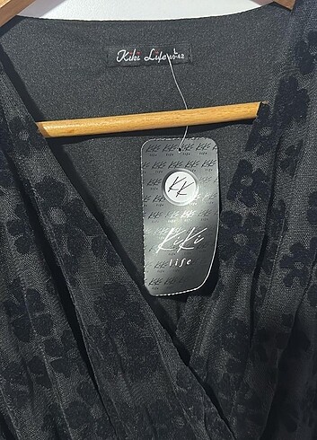 Çicek Desenli Tül Elbise - Görsel 5