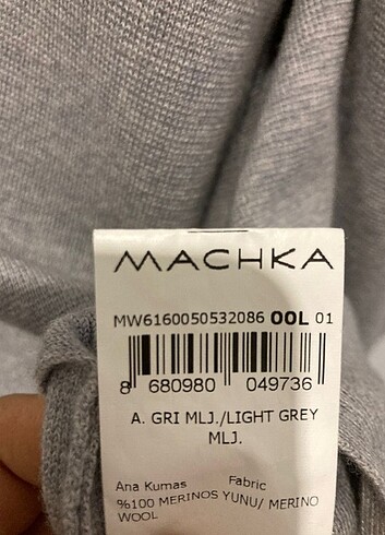 l Beden camel Renk Machka marka orjinal yün kazak