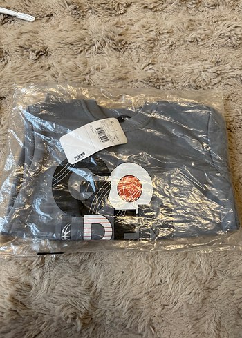 Erkek Çocuk Gri Uzun Kol Bisiklet Yaka Sweatshirt 5 Yaş (Sıfır) - Görsel 10