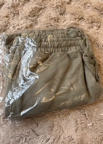 Haki-Yeşil Renk Erkek Rahat Kesim Beli Lastikli Eşofman Altı - Görsel 11