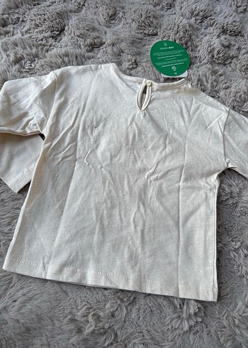 Bej Bisiklet Yaka Uzun Kollu Kız Bebek Pijama Takımı Pamuklu - Görsel 8