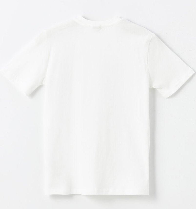 Beyaz Baskılı Kısa Kollu Bisiklet Yaka Çocuk Tişörtü 11-12 yaş - Görsel 2