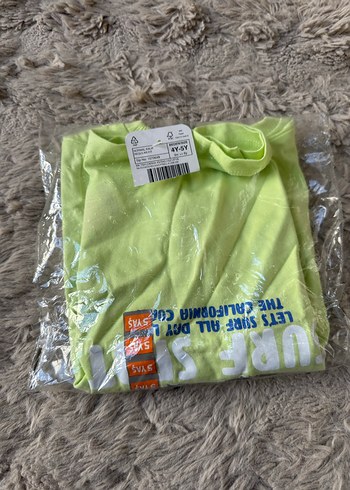 Erkek Çocuk Pamuklu Baskılı Bisiklet Yaka Kısa Kollu Tişört 4-5y - Görsel 8