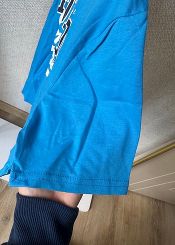 Mavi Bisiklet Yaka Kısa Kollu Baskılı Erkek Çocuk Tişörtü 13-14y - Görsel 9