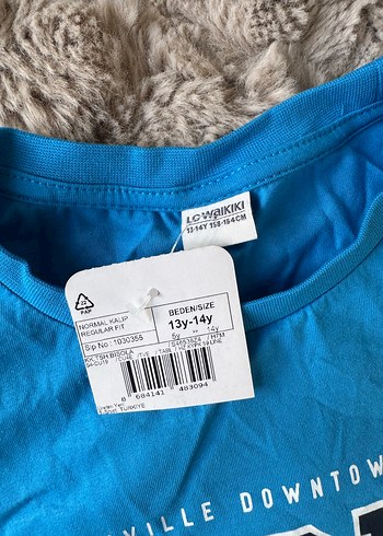 Mavi Bisiklet Yaka Kısa Kollu Baskılı Erkek Çocuk Tişörtü 13-14y - Görsel 8