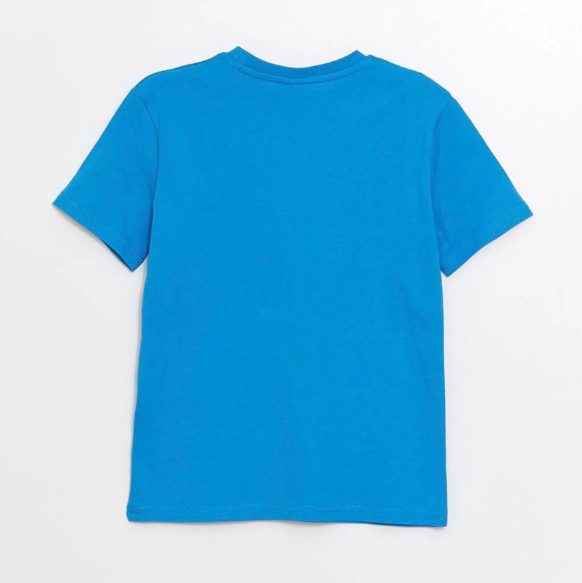 Mavi Bisiklet Yaka Kısa Kollu Baskılı Erkek Çocuk Tişörtü 13-14y - Görsel 5