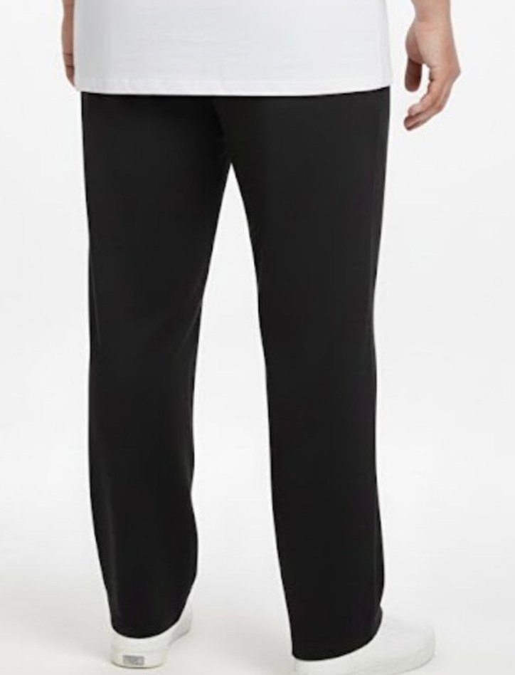 Erkek Siyah Rahat Kesim Beli Lastikli Eşofman Altı Xl (Sıfır) - Görsel 3