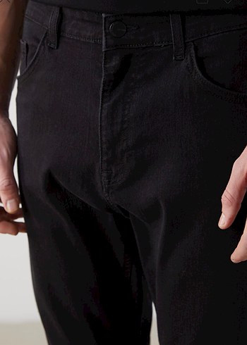 Erkek Siyah Regular Fit Denim Pantolon 32-31 beden (Sıfır) - Görsel 2