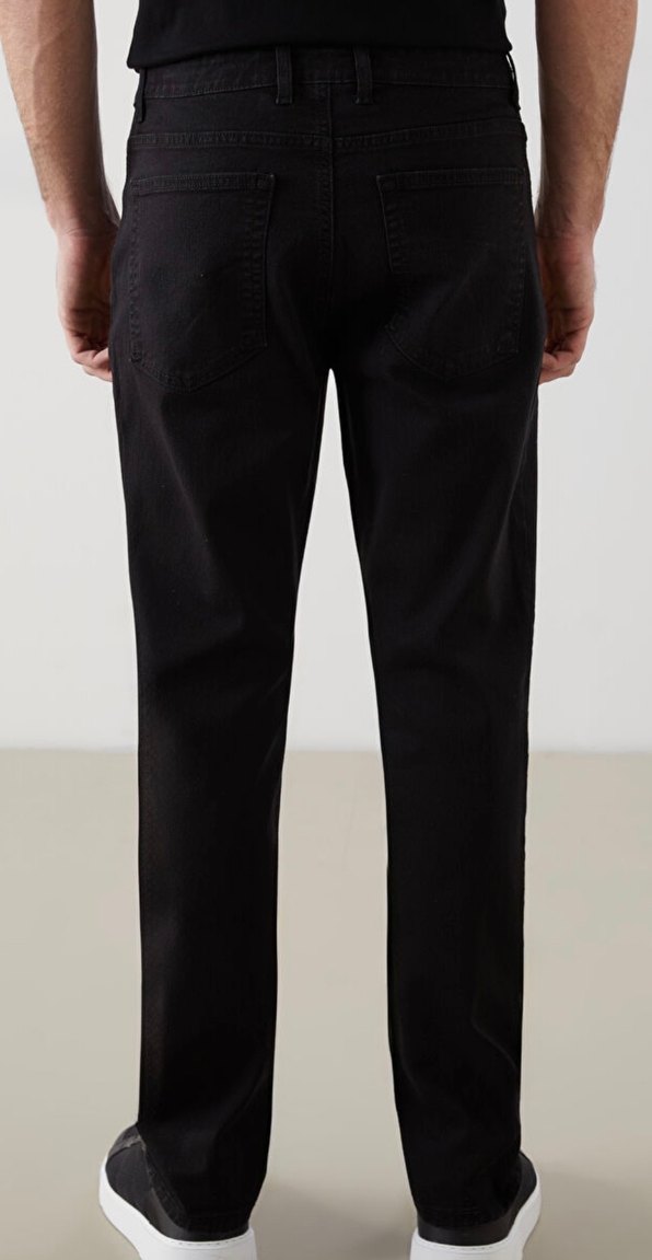 Erkek Siyah Regular Fit Denim Pantolon 32-31 beden (Sıfır) - Görsel 3