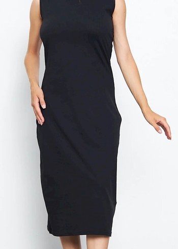 ASTAR Siyah Uzun Kolsuz Kadın İç Giyim XXL Beden - Görsel 2