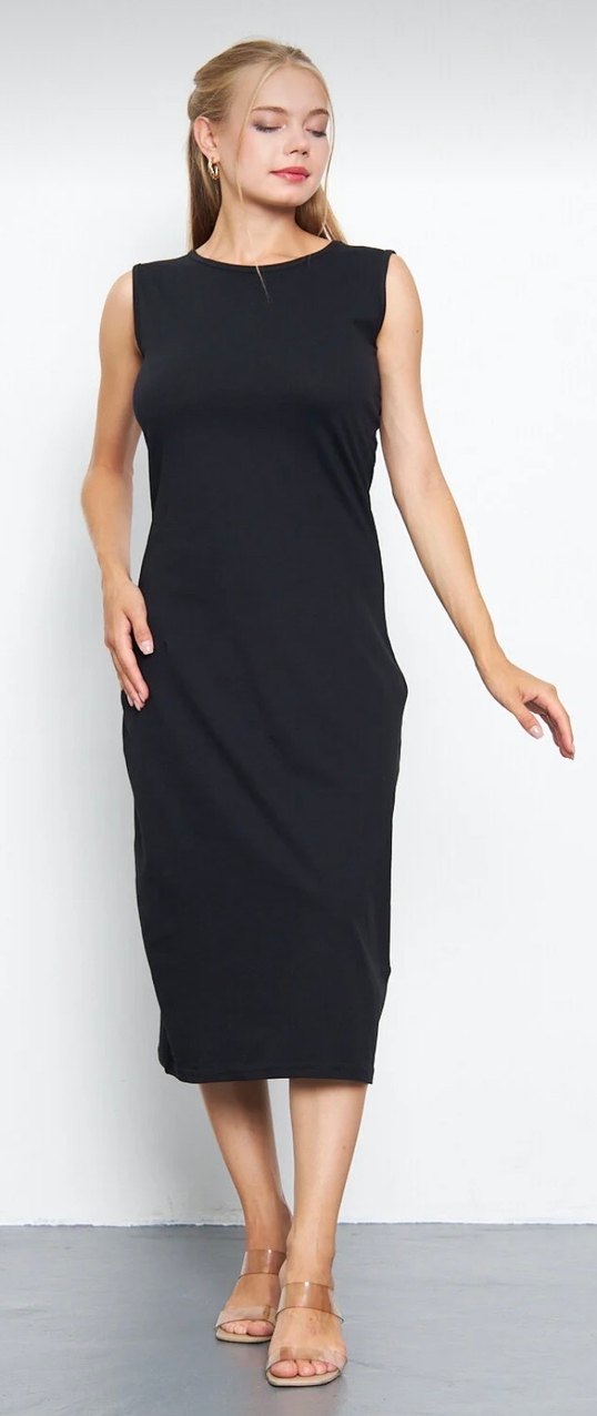 ASTAR Siyah Uzun Kolsuz Kadın İç Giyim XXL Beden - Görsel 2