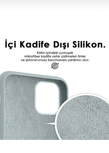 Siyah Silikon Kamera Yükseltili Telefon Kılıfı Iphone 13-14-15 - Görsel 2