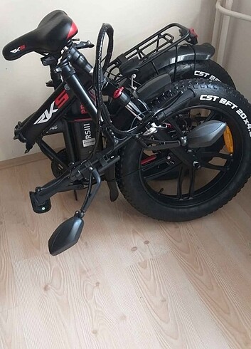 Rks elektrikli katlanır bisikleti