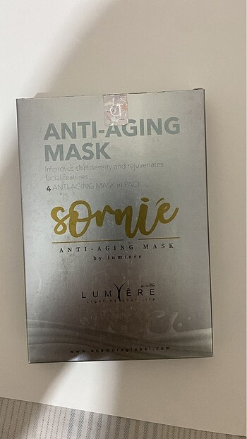 One more antı agıng maske