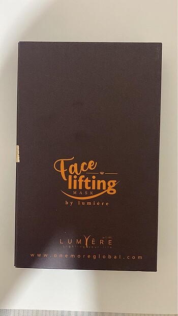 One more face lifting maske