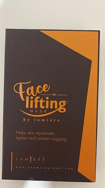 One More One more face lifting maske