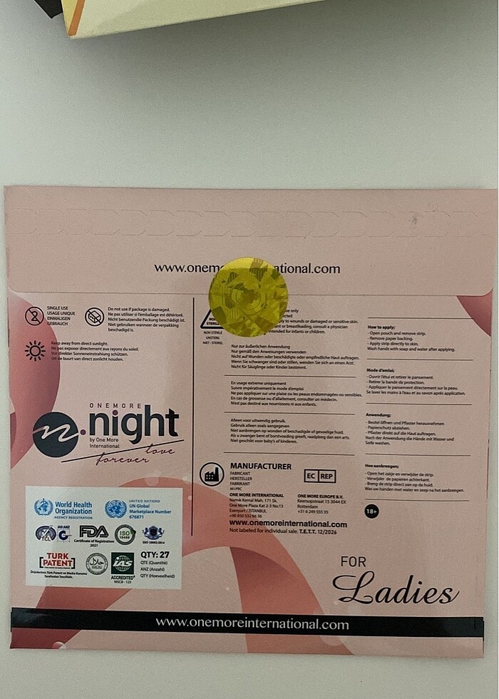 One more night ladies - Görsel 2