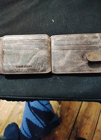 Erkek Deri cuzdan karlık - Görsel 5