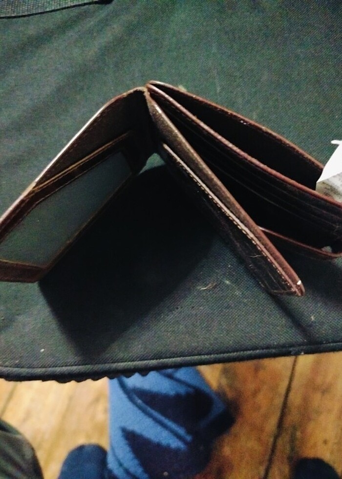 Erkek Deri cuzdan karlık - Görsel 4