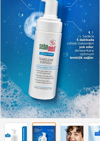 Sebamed Clear Face Temizleme Köpüğü - Görsel 2