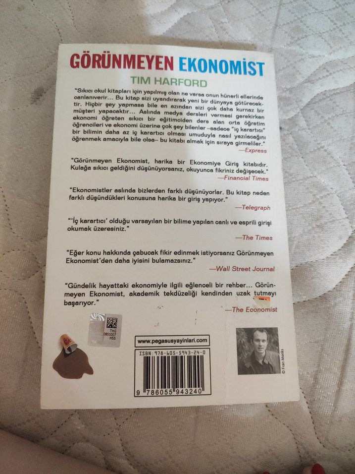 Görünmeyen Ekonomist - Tim Harford - Görsel 2
