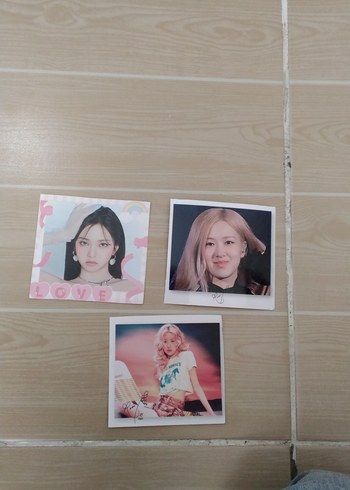  Blackpink 3 adet Rose Polo Kart