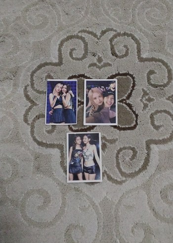 Blackpink 3 adet 2 üyeli Fotocard