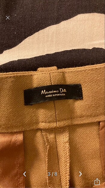 36 Beden Massimo Dutti 36 yün yeni pantolon