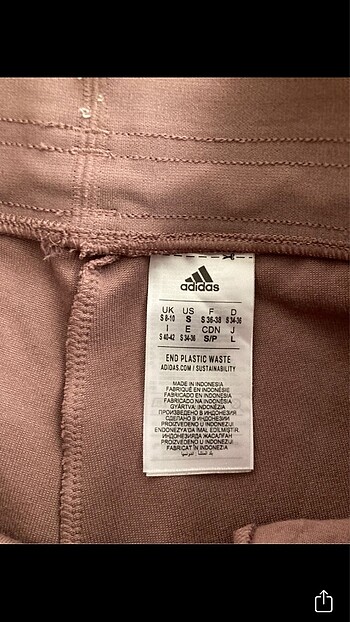 s Beden mor Renk Adidas eşofman pantolon s yeni