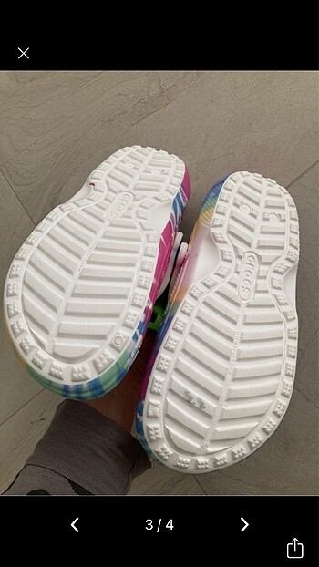 37 Beden çeşitli Renk Crocs terlik 37-38 yeni
