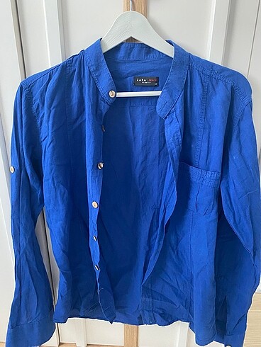 Zara Man Slim Fit Hakim Yaka Gömlek (M)